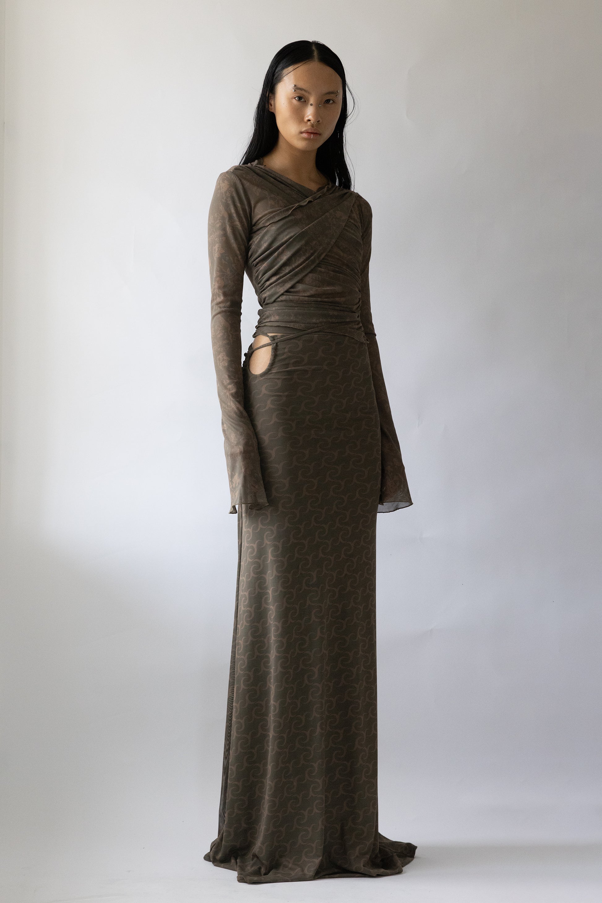 Reversible Maxi Skirt - Jade Cropper