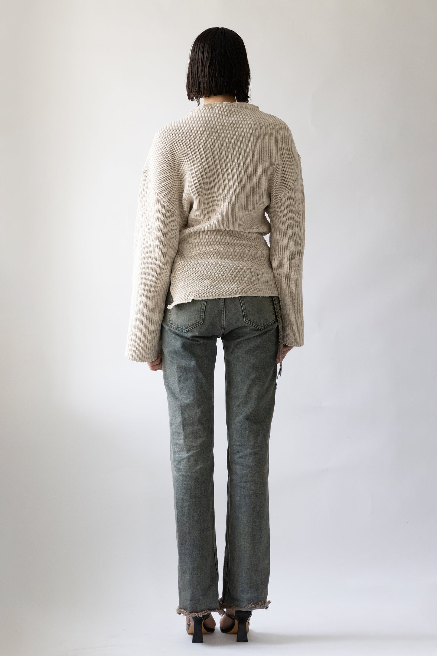 Twisted Knitted Sweater - Jade Cropper