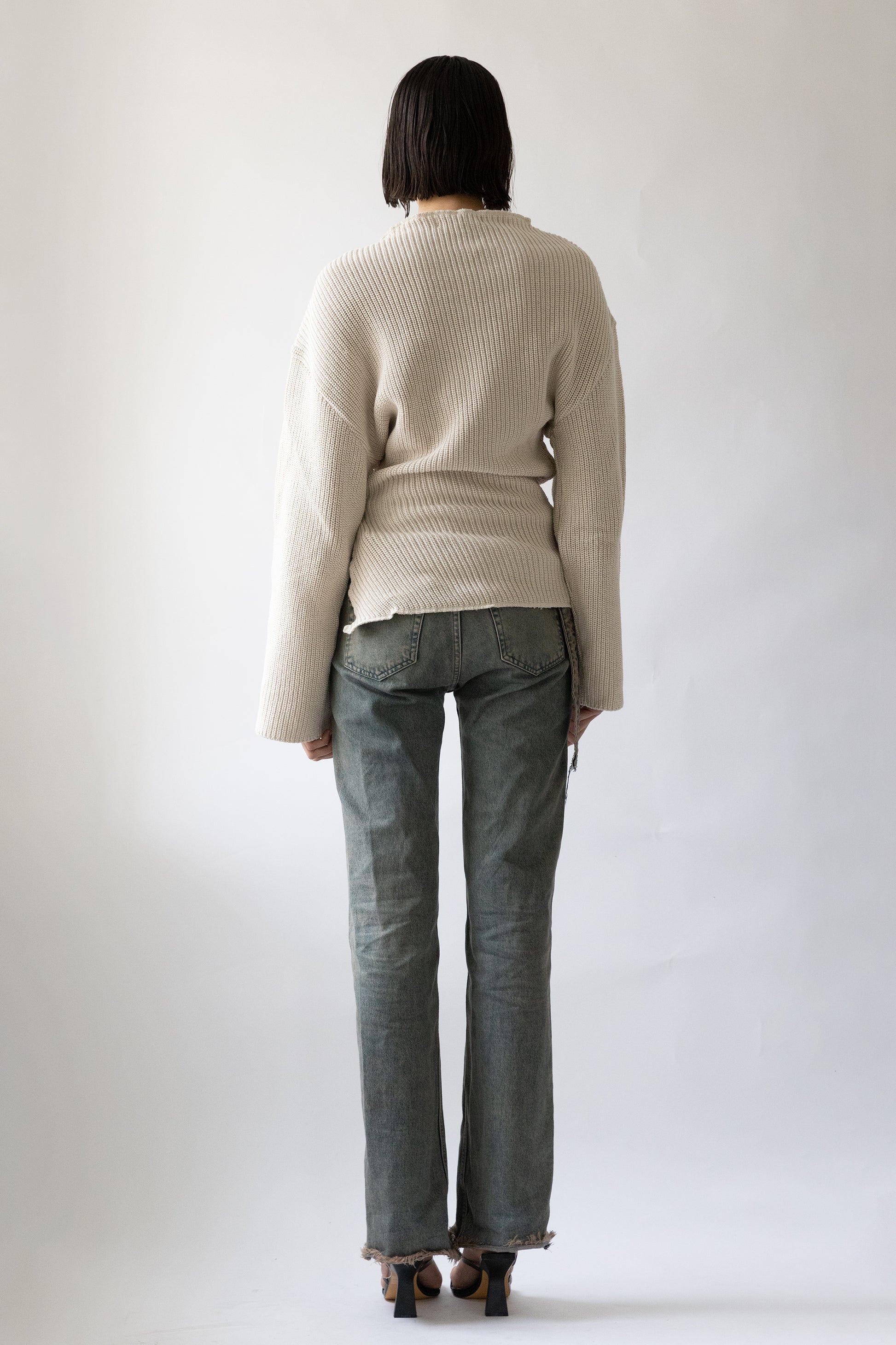 Twisted Knitted Sweater - Jade Cropper
