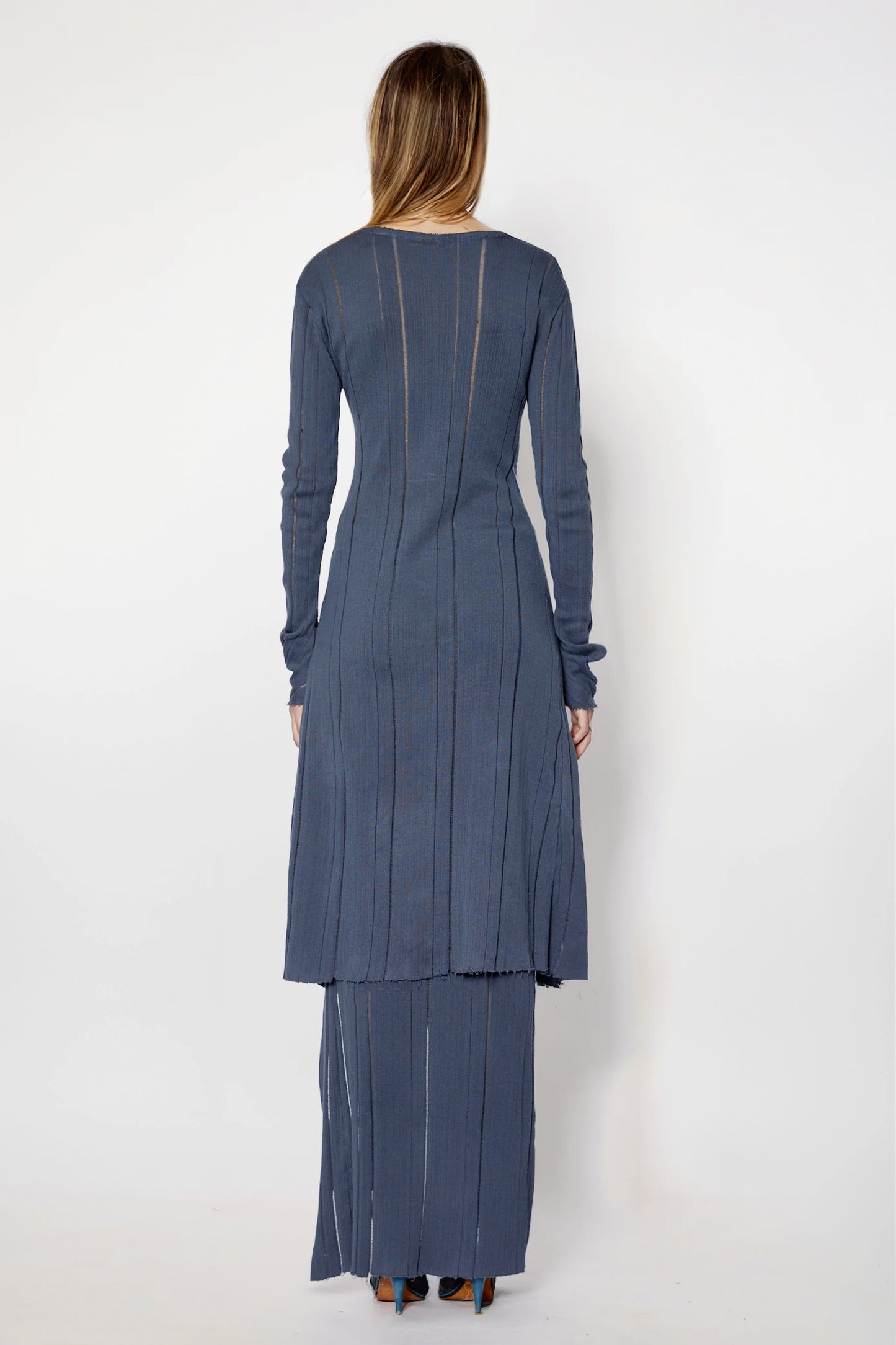 Maxi Cardigan With Hook And Eye - Jade Cropper