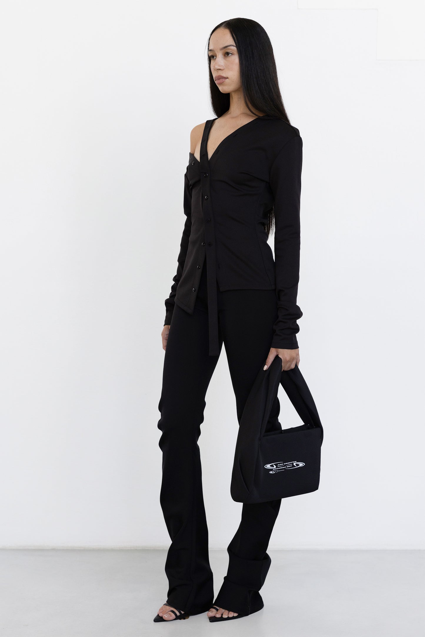 Asymmetric Off Shoulder Top