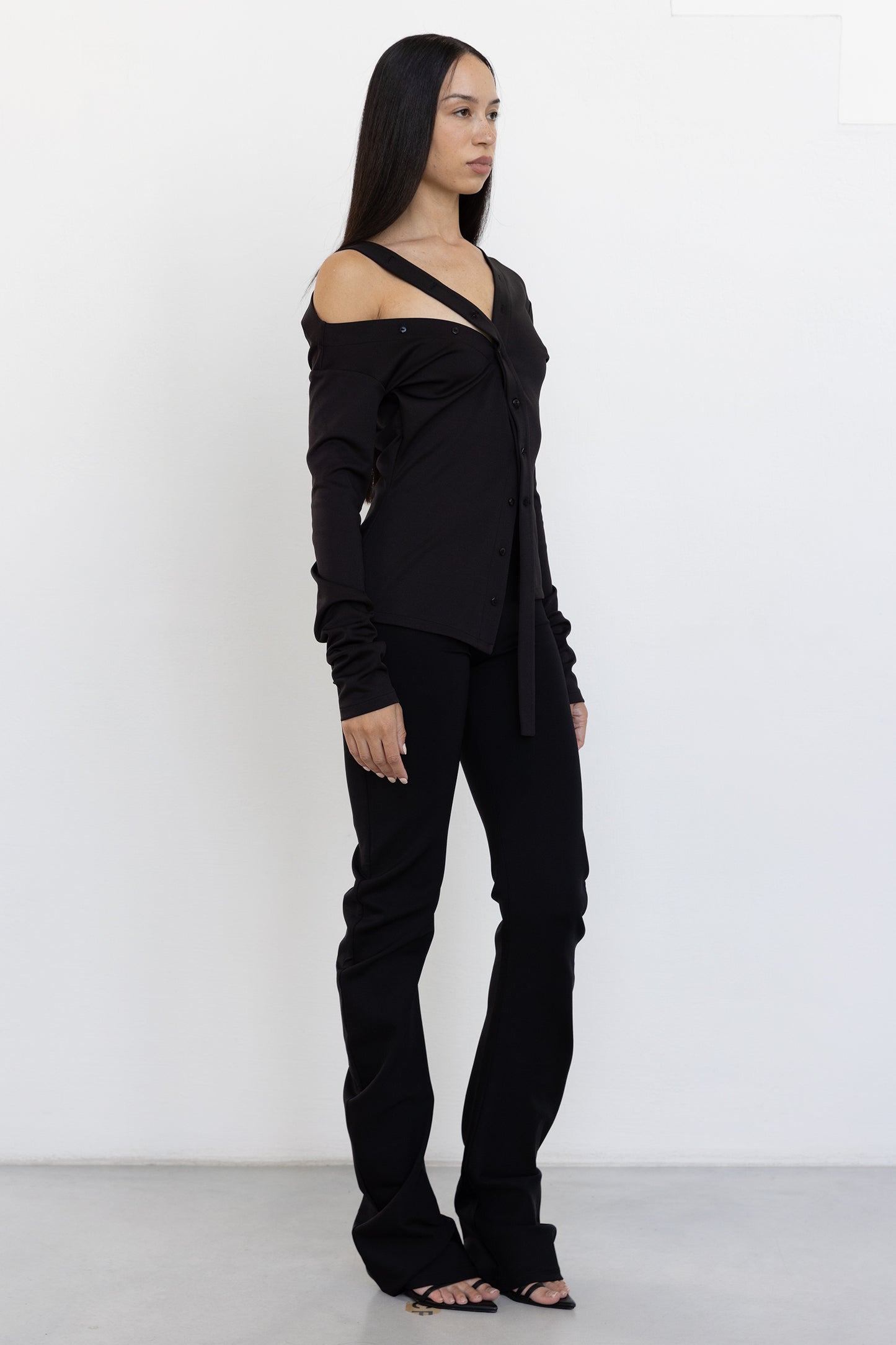 Asymmetric Off Shoulder Top
