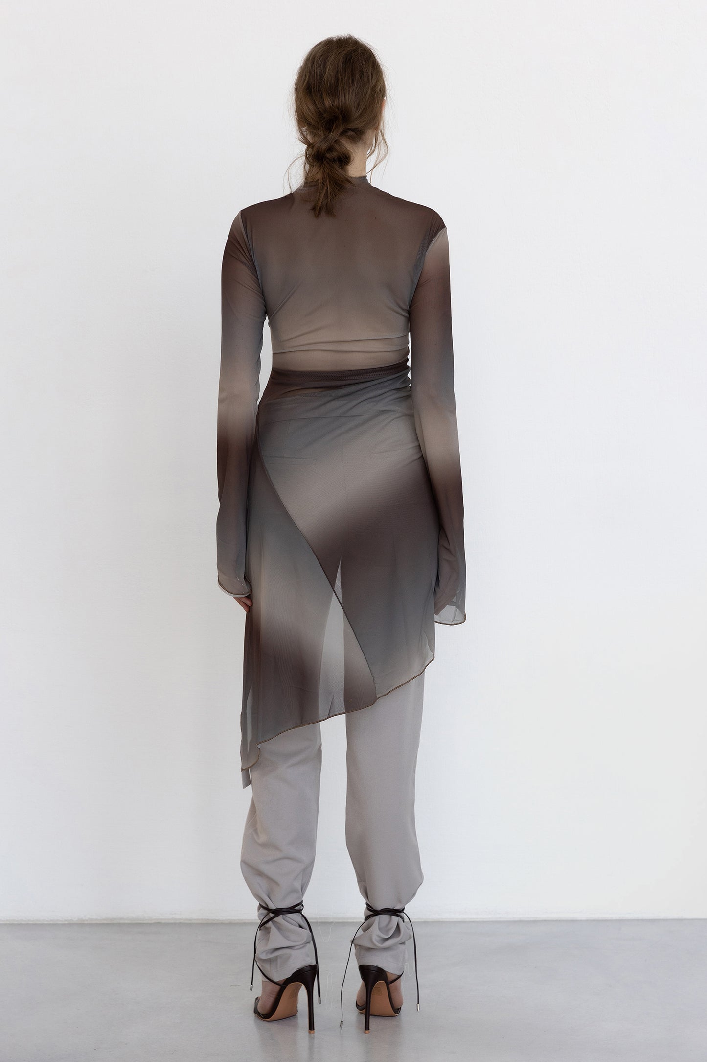 Draped Twisted Dress - Jade Cropper
