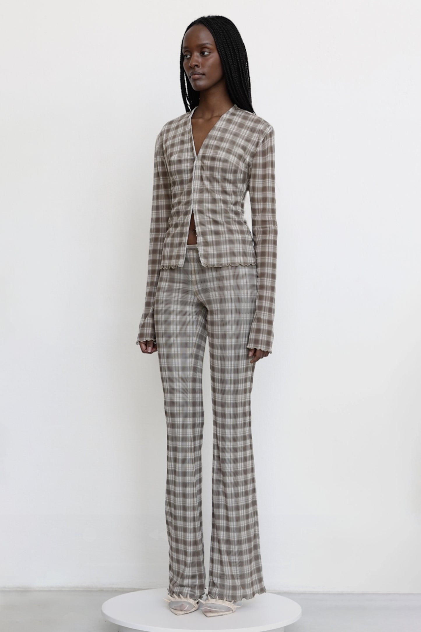 Reversible Printed Pants - Jade Cropper