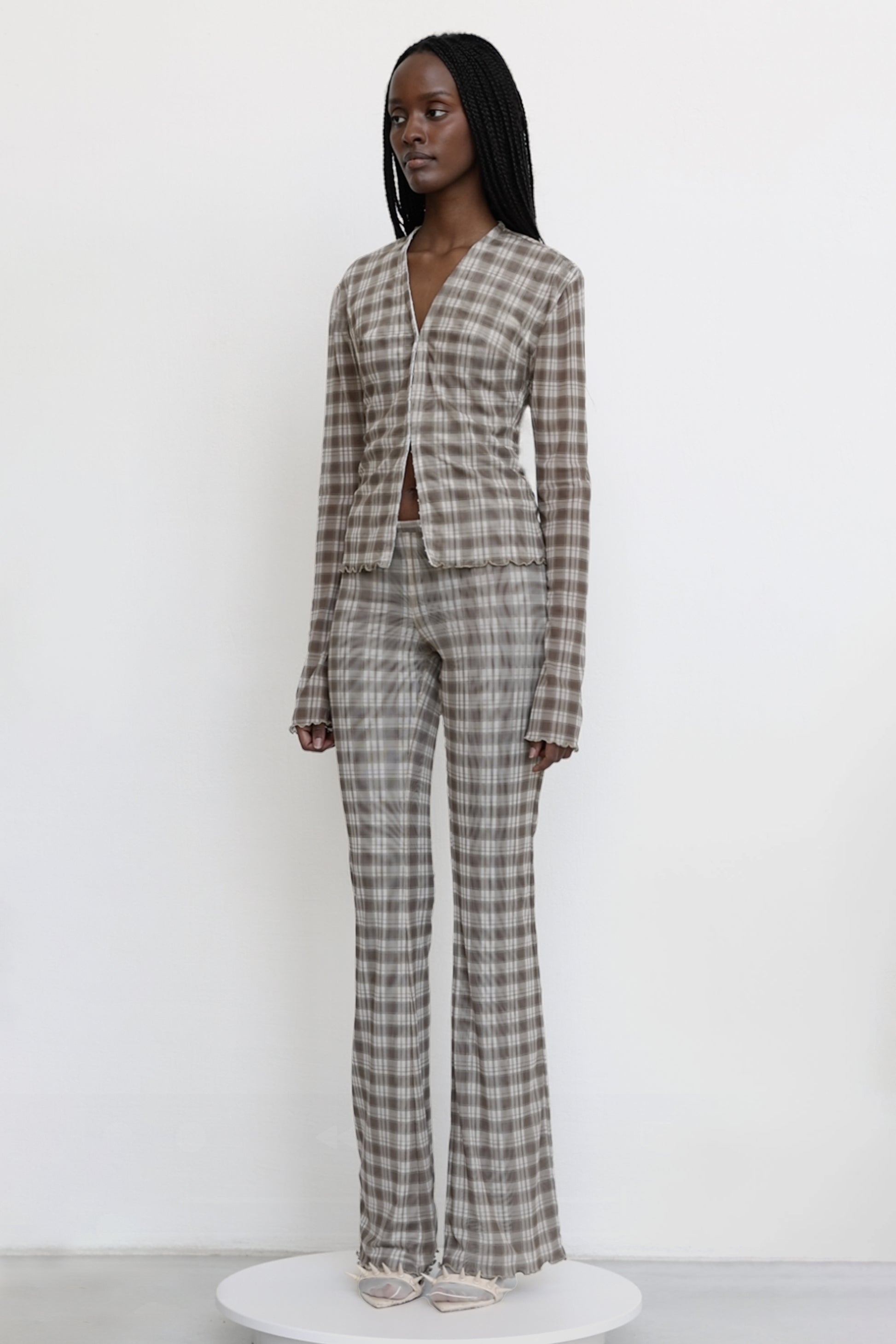Reversible Printed Pants - Jade Cropper