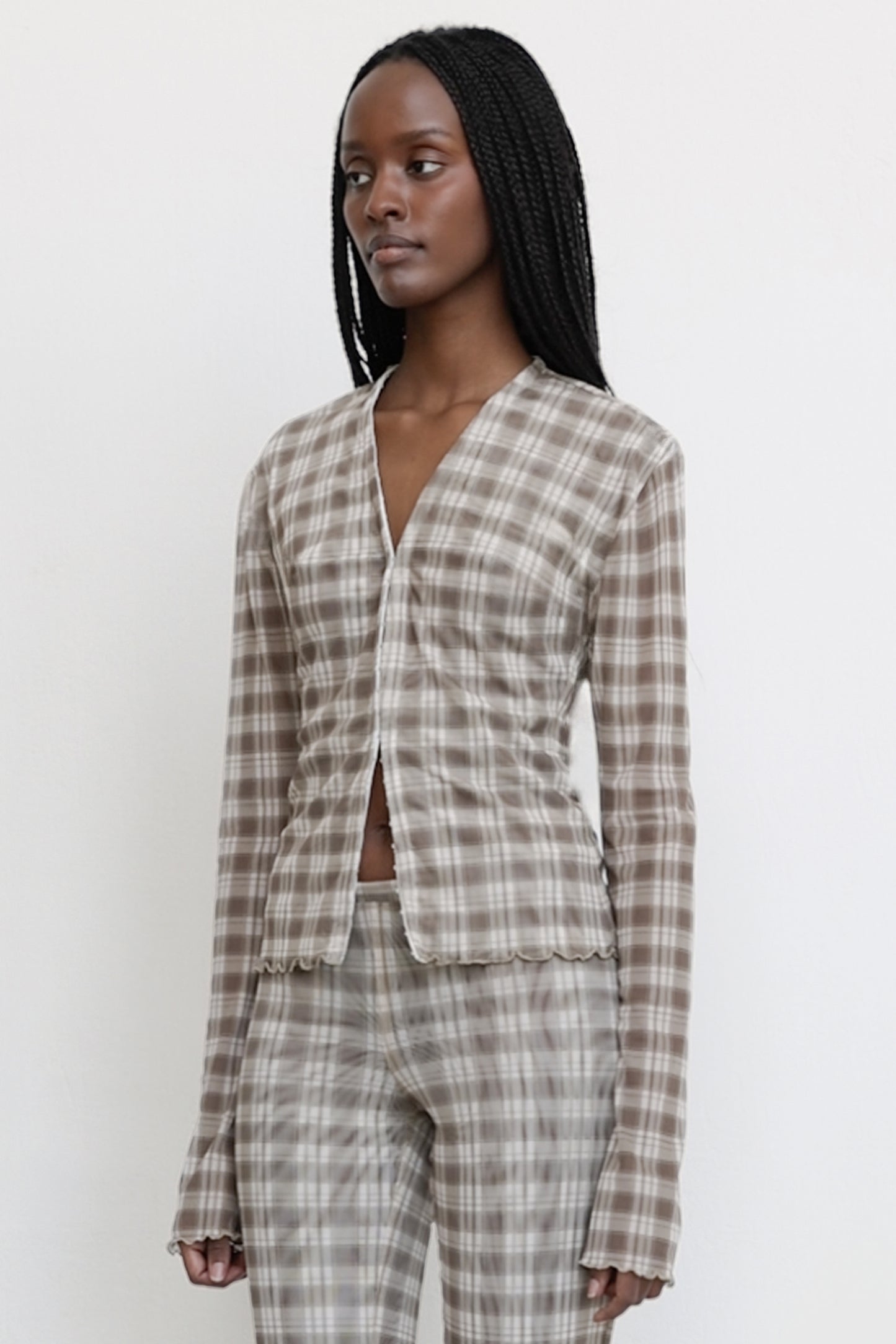 Hook And Eye Cardigan - Jade Cropper