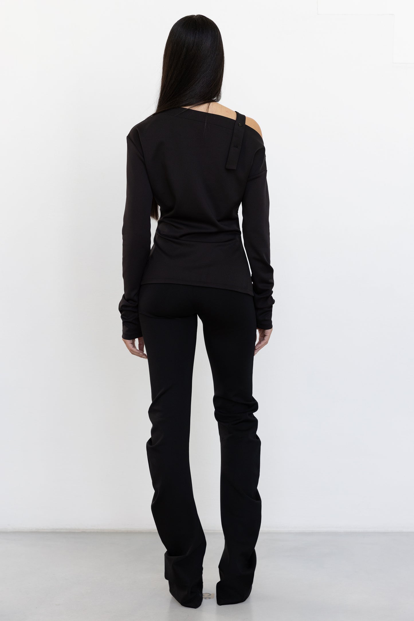 Asymmetric Off Shoulder Top