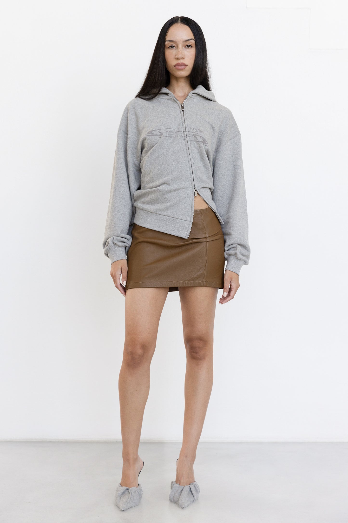 Twisted Zip Hoodie