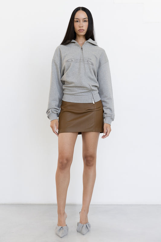 Twisted Zip Hoodie